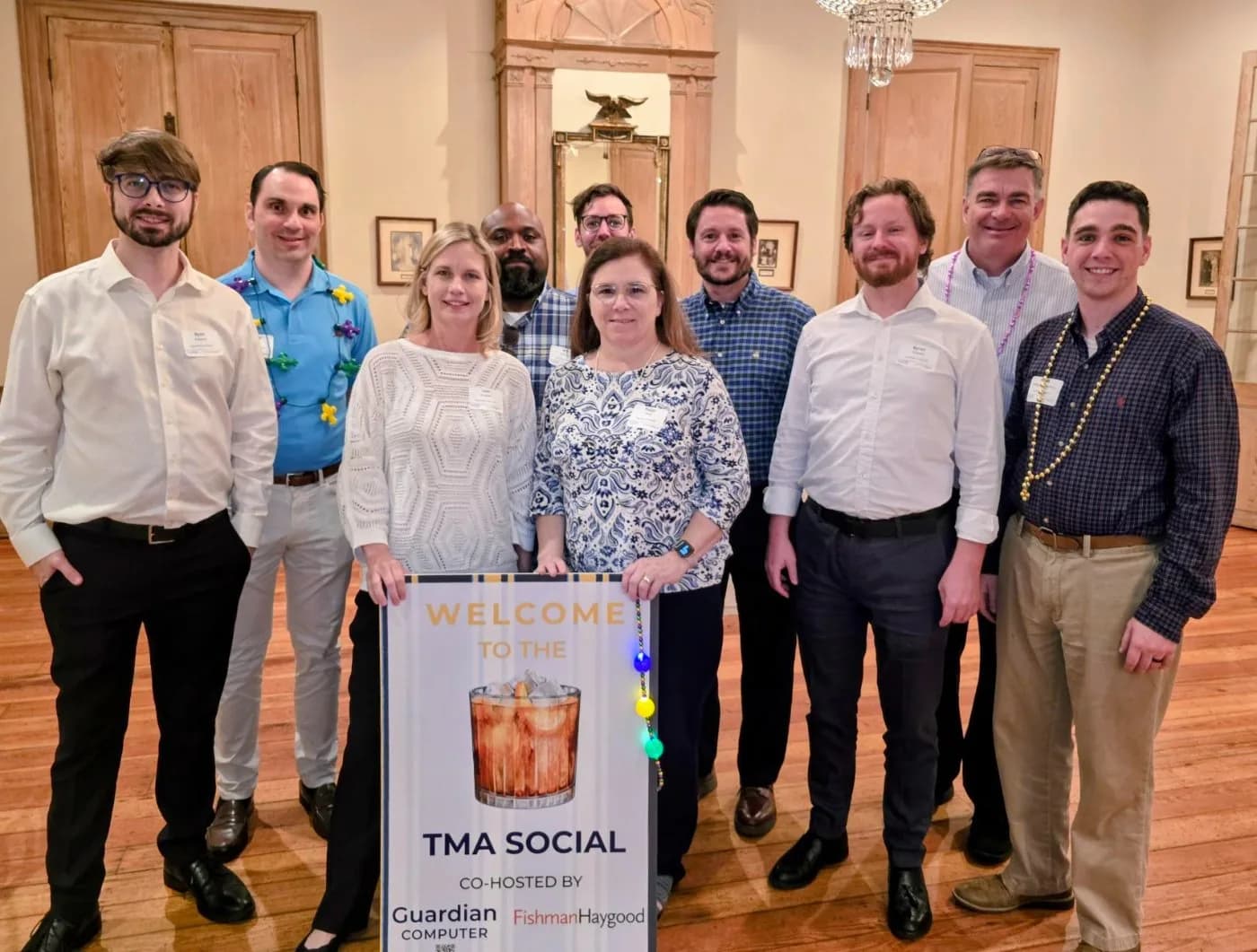 The Guardian Computer team at the Turnaround Management Association social, co-hosted with Fishman Haygood